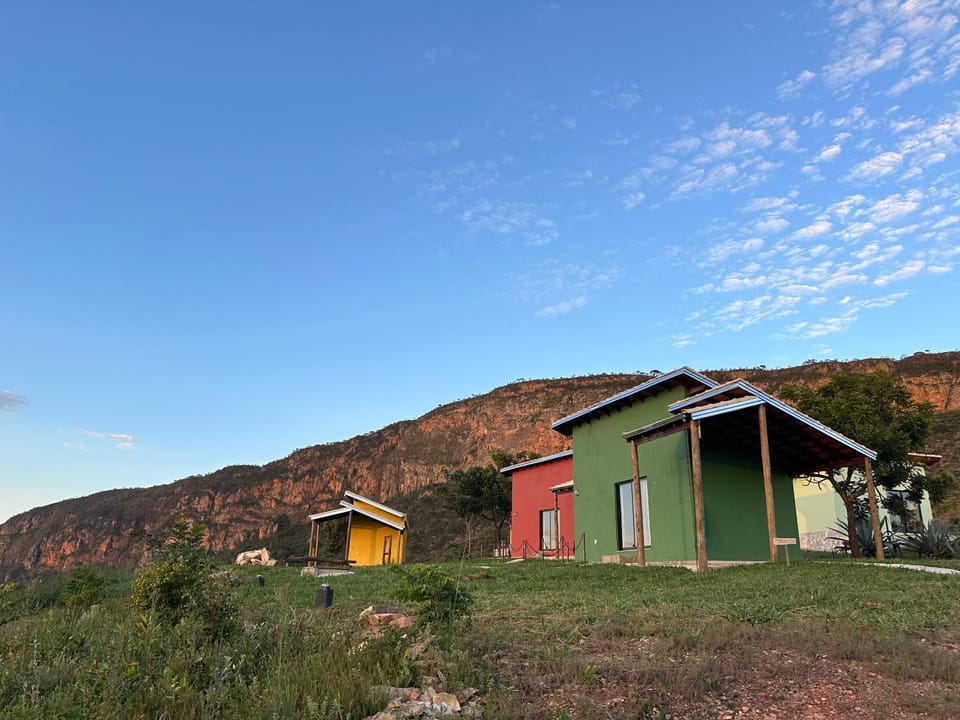 Property building, Natural landscape, Mountain view