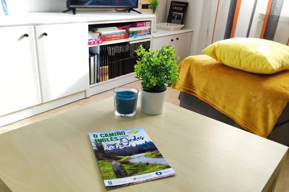 Fogar do Vento-Ordes, cerca de Camino Inglés Bruma Apartment in Galicia