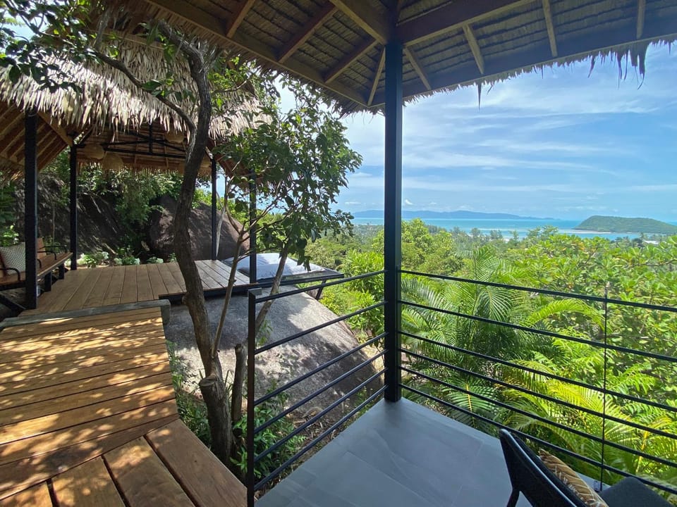 Patio, Sea view