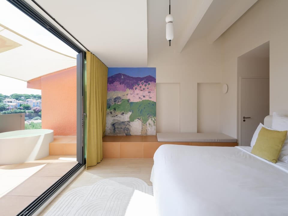 Bedroom, Open Air Bath