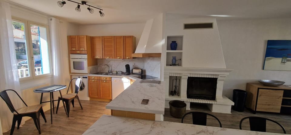 Grand appartement dans maison-proche centre Collioure-terrasse-jardin Apartment in Collioure