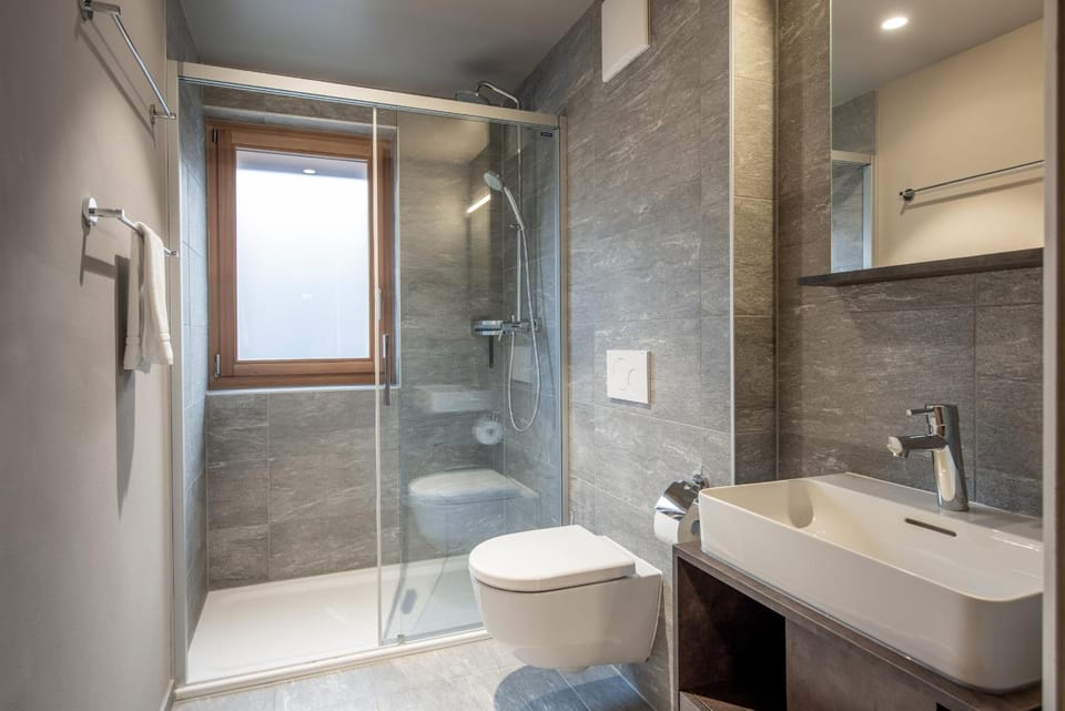 Shower, Toilet, Bathroom, towels