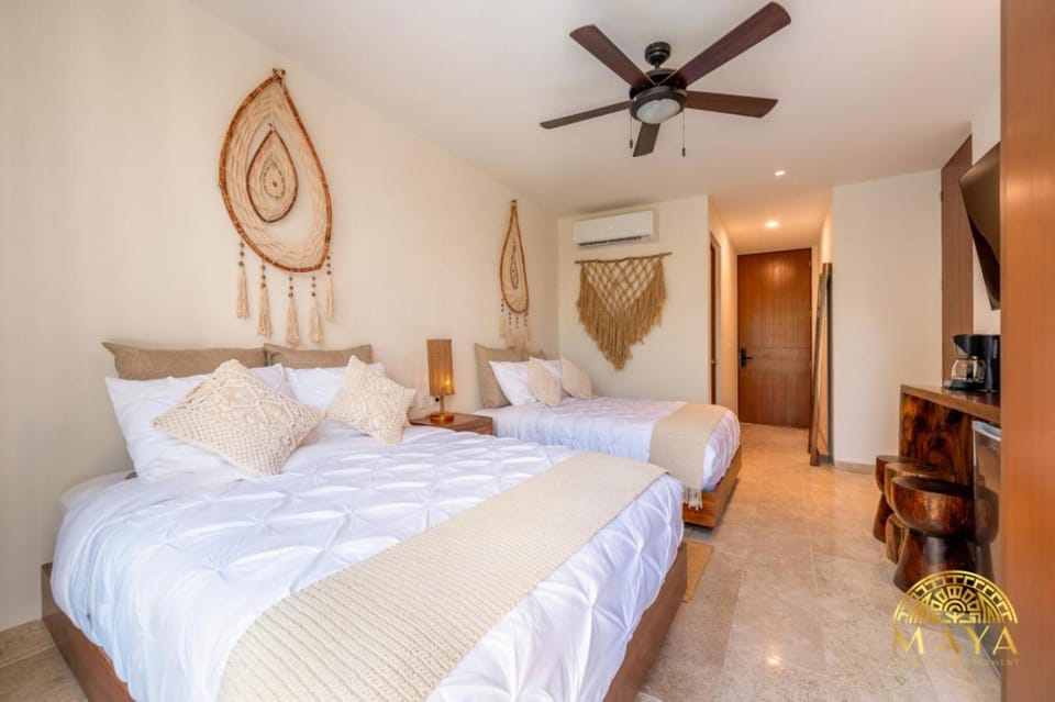 NHOA 302C Lux 1BR Condo Top Jungle View Aldea Zama House in Tulum