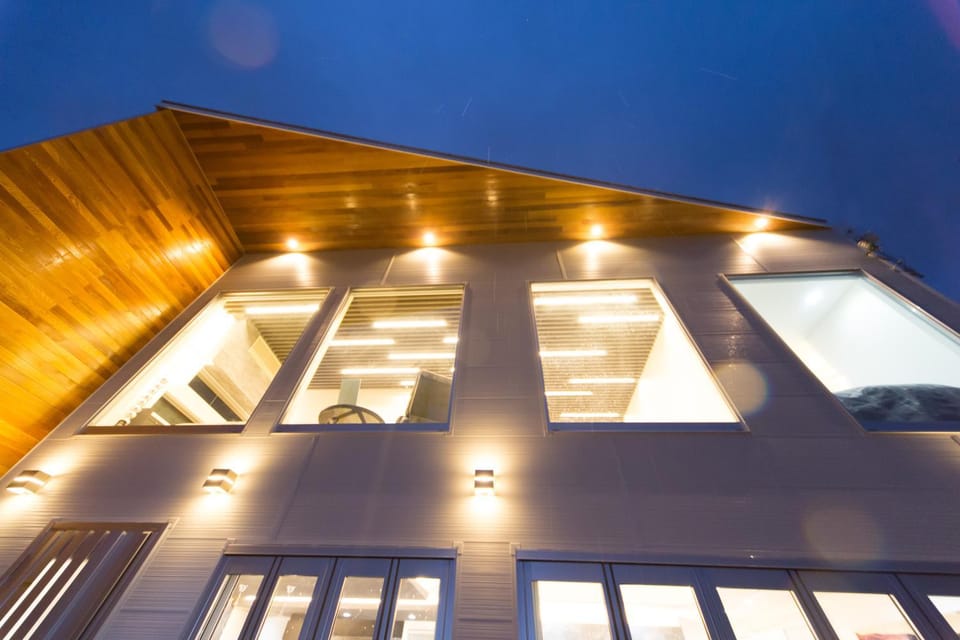Property building, Night
