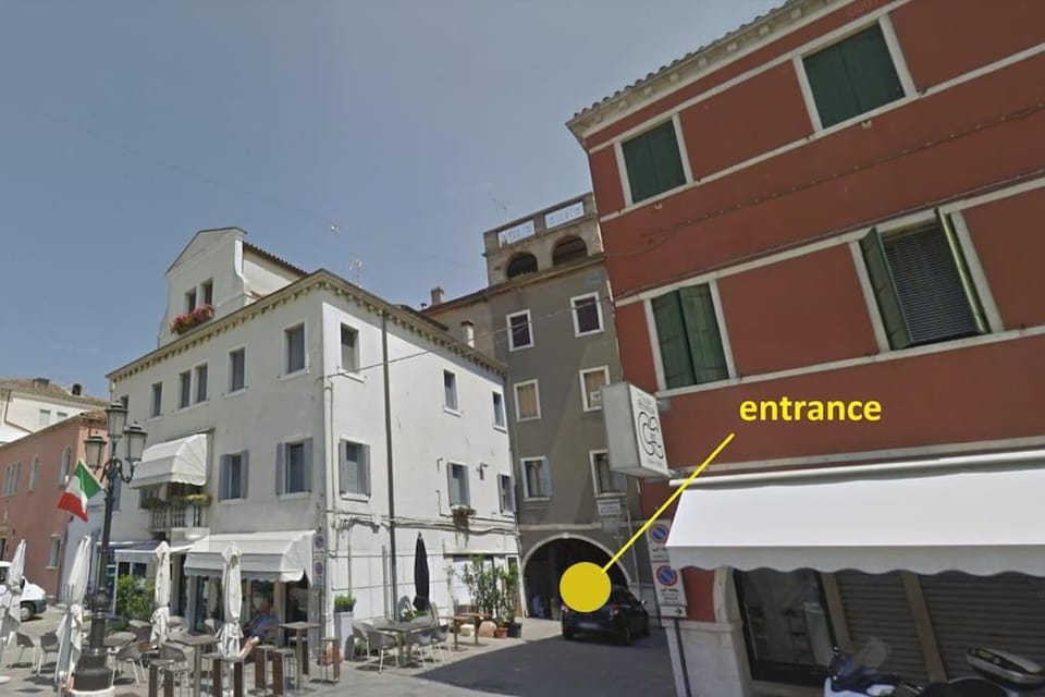 Apartment with terrace in Chioggia's main square Apartment in Chioggia