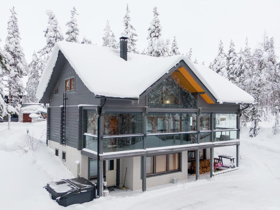 Levinhuippu Villa in Lapland
