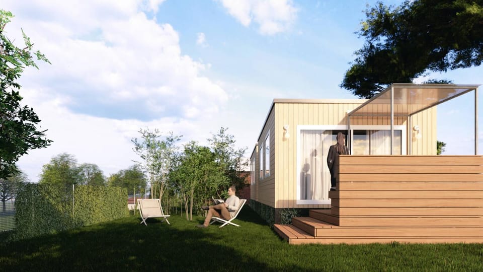 Property building, Patio, Garden