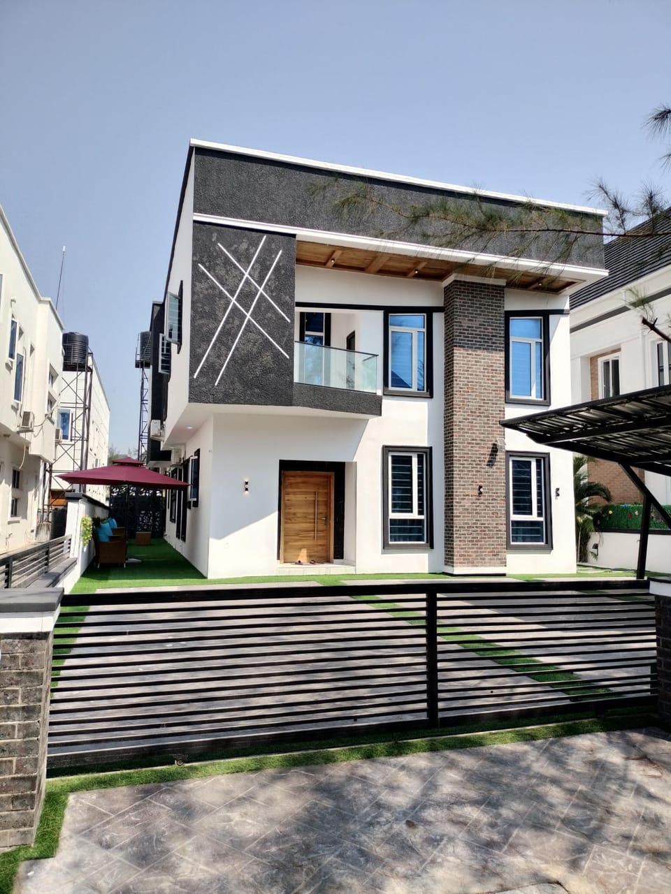 Property building, Garden