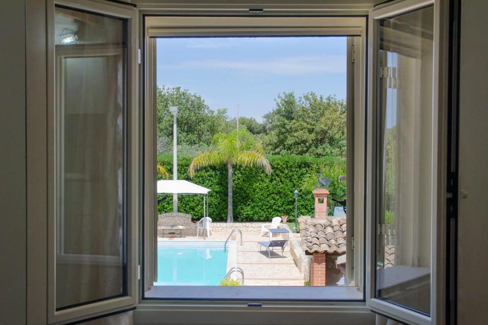 Patio, Day, View (from property/room), Pool view, Swimming pool, sunbed