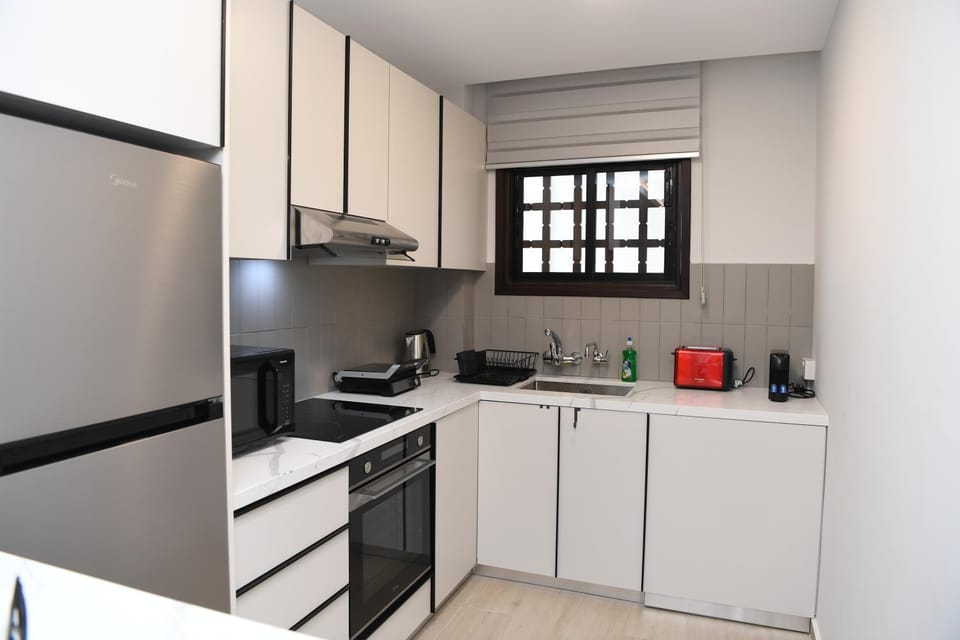 Coffee/tea facilities, Kitchen or kitchenette, minibar, pet friendly, stove, toaster