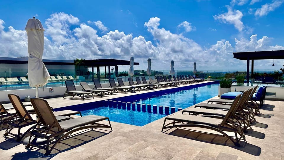 Pool view, Swimming pool, Swimming pool, sunbed