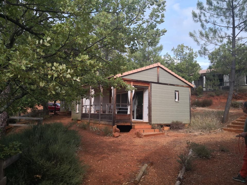 Property building, Spring, Garden view