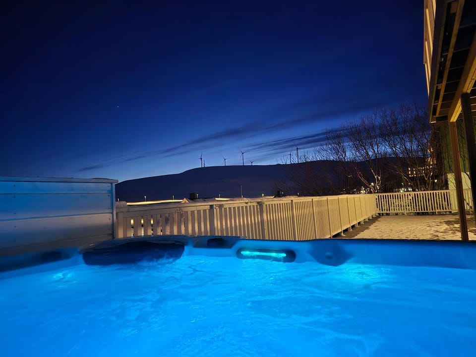 Mountain view, Open Air Bath