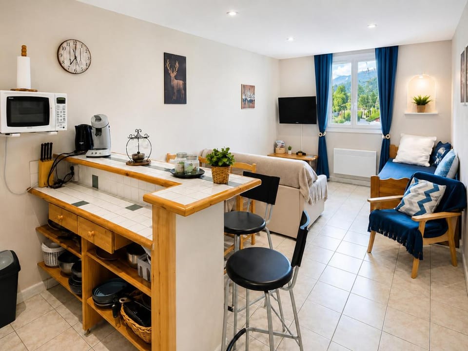 Grand Studio Tout Confort pour 3 personnes Linge en option Apartment in Barcelonnette