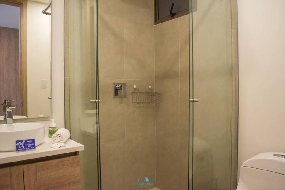 Shower, Bathroom, towels