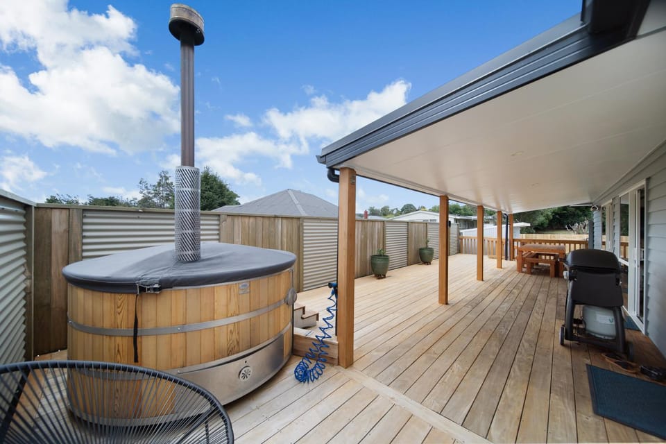Patio, BBQ facilities, Hot Tub