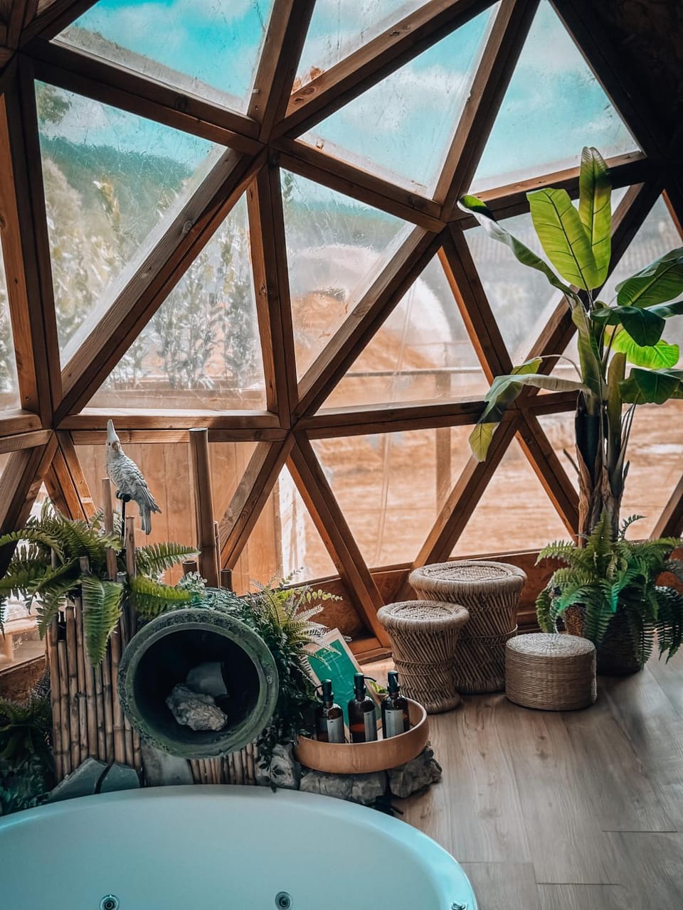 Bubble Suites Luxury tent in Canyelles