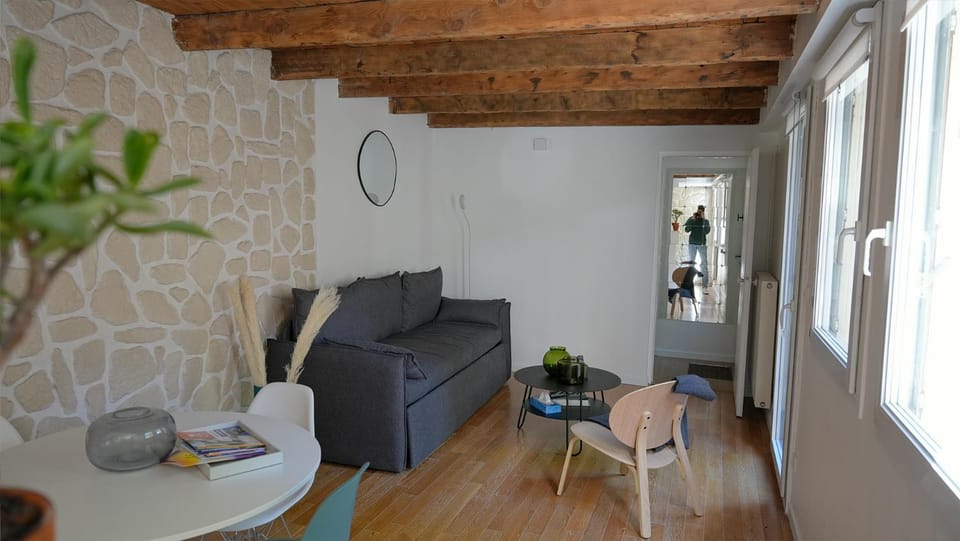 Maison de ville avec sa cour au calme à 1min de la Pace Stanislas Apartment in Nancy