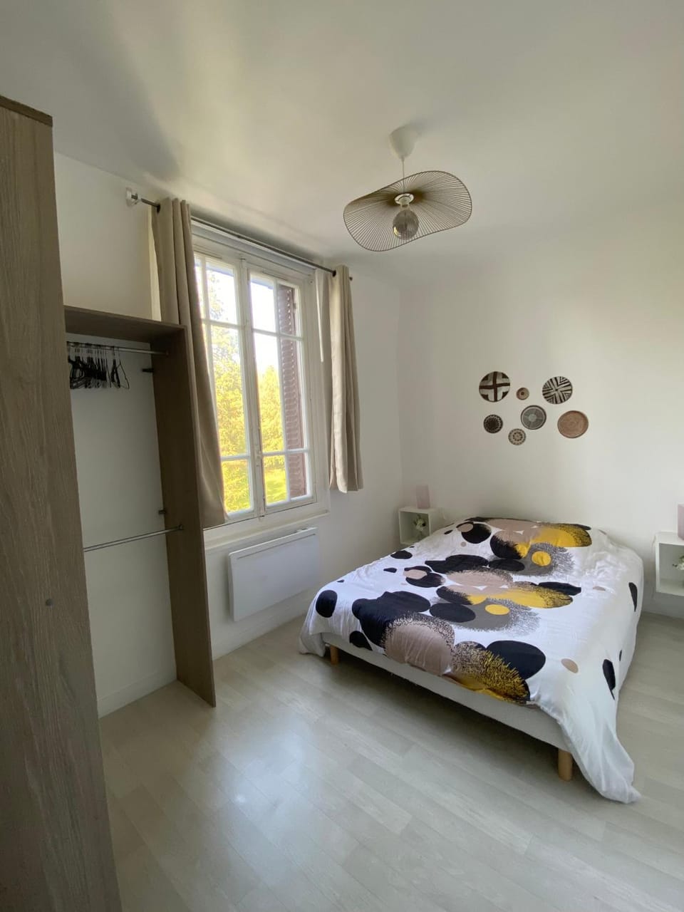 Bed, Bedroom, wardrobe