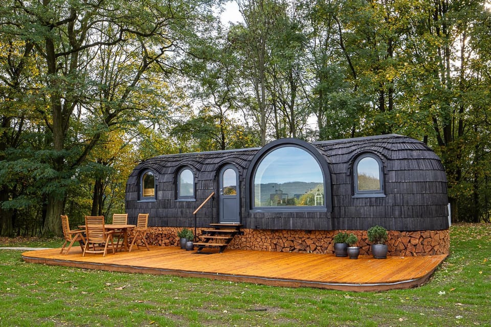 Glamping Skrytín Chalet in Czechia