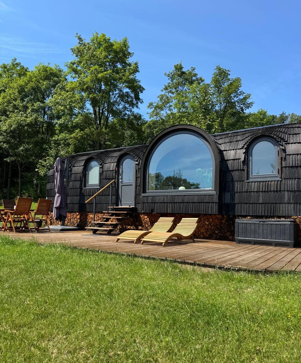 Glamping Skrytín Chalet in Czechia