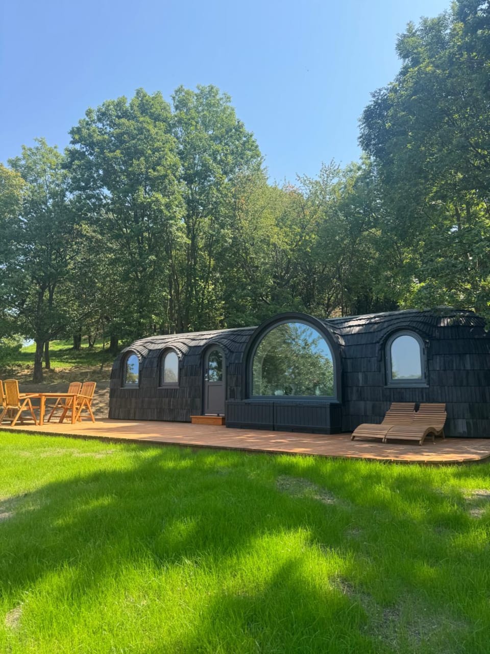 Glamping Skrytín Chalet in Czechia