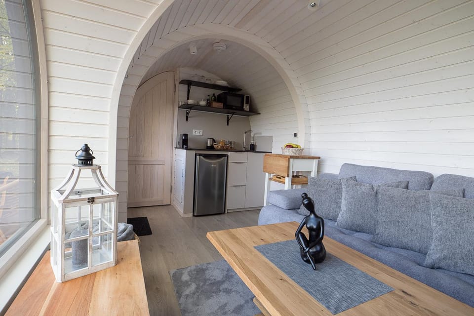 Glamping Skrytín Chalet in Saxony