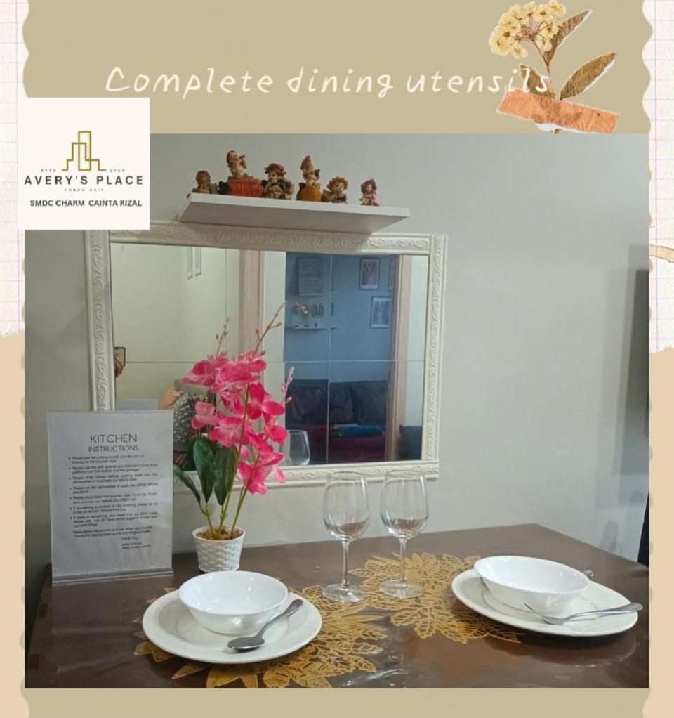 Avery's Place SMDC CHARM Apartment in Pasig
