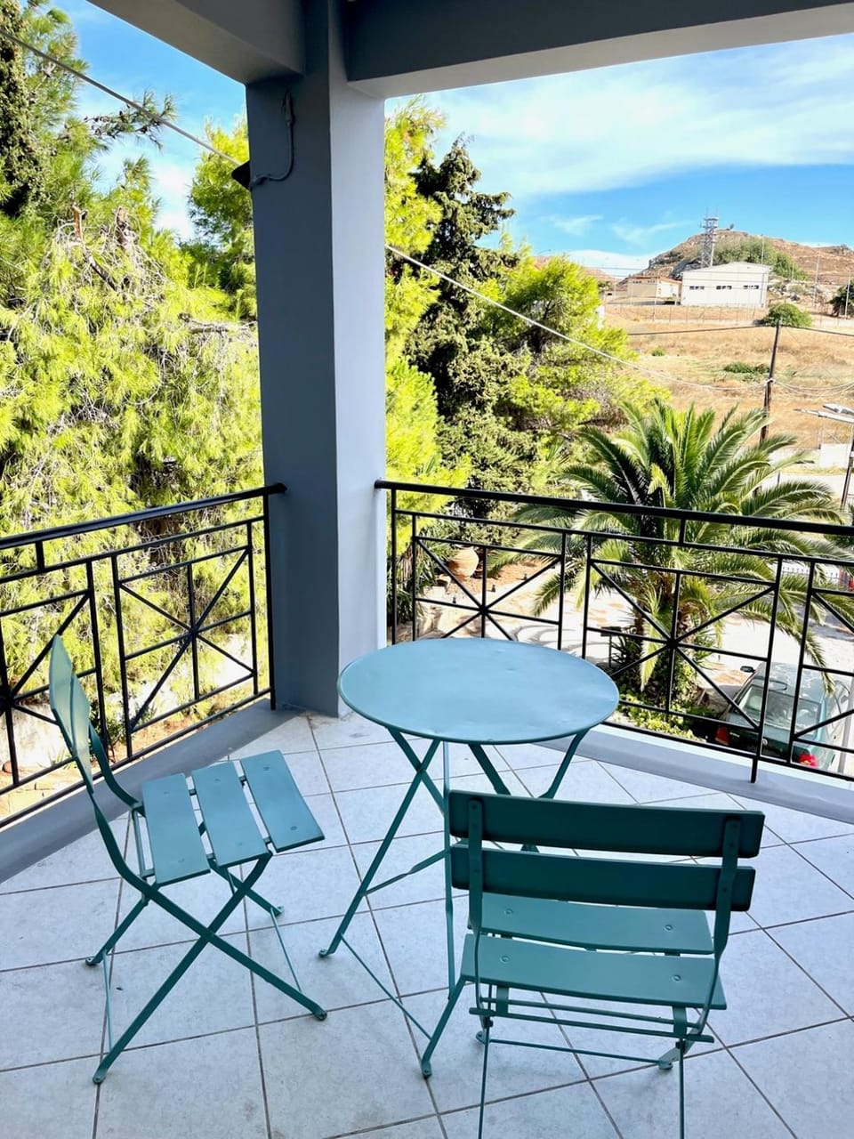 Day, Natural landscape, View (from property/room), Balcony/Terrace, Seating area, Dining area, Mountain view