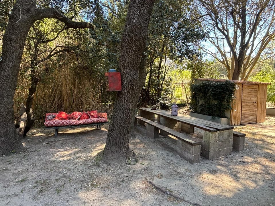La roulotte du petit paradis Luxury tent in Saint-Remy-de-Provence