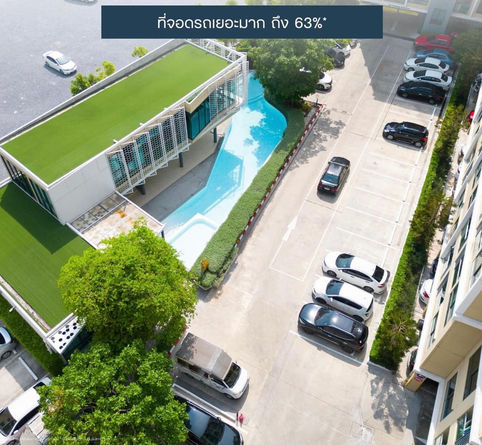 Property building, Day, Natural landscape, Bird's eye view, Street view, Swimming pool, Location, Parking