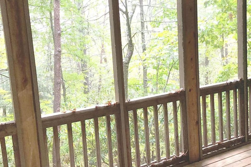 4-Bedroom+Loft-Sauna-Pool table-Bar-2 Fireplaces Chalet in Basye