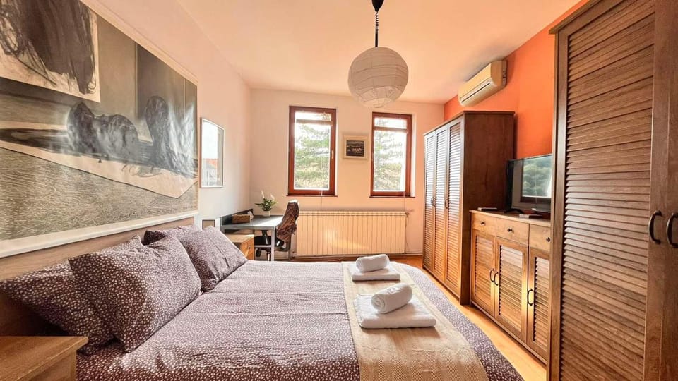 Bed, Bedroom, wardrobe