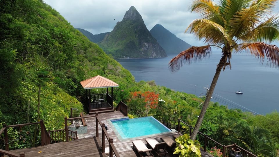 Mountain view, Pool view, Sea view, Swimming pool