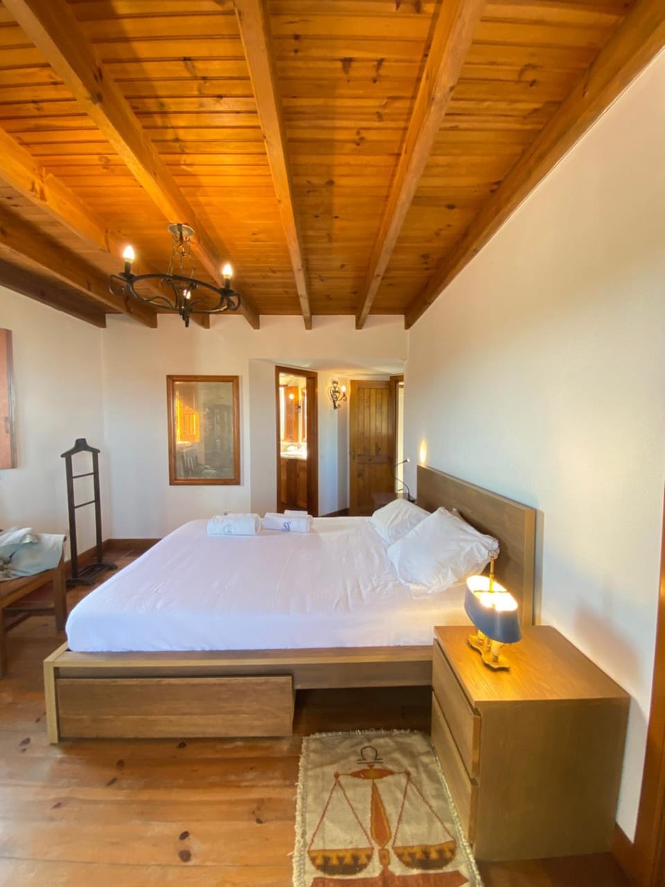 Bed, View (from property/room), Bedroom, Garden view, Mountain view, heating, VIP