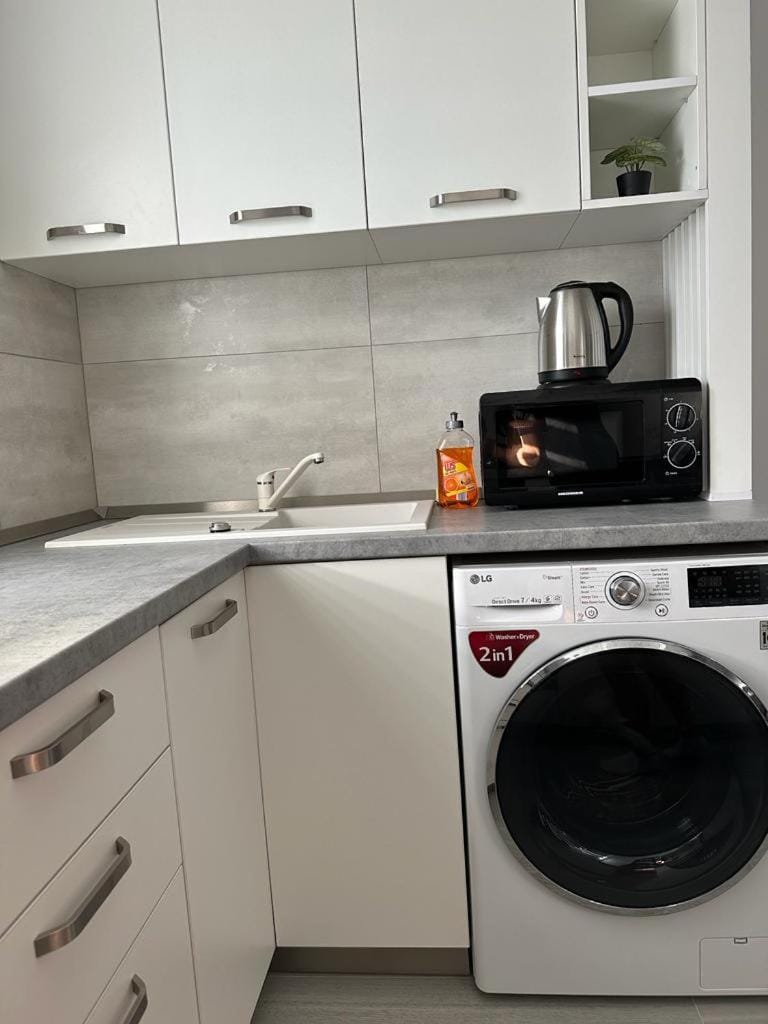 Coffee/tea facilities, Kitchen or kitchenette, dishwasher, minibar, pet friendly, stove, toaster, washing machine, dryer