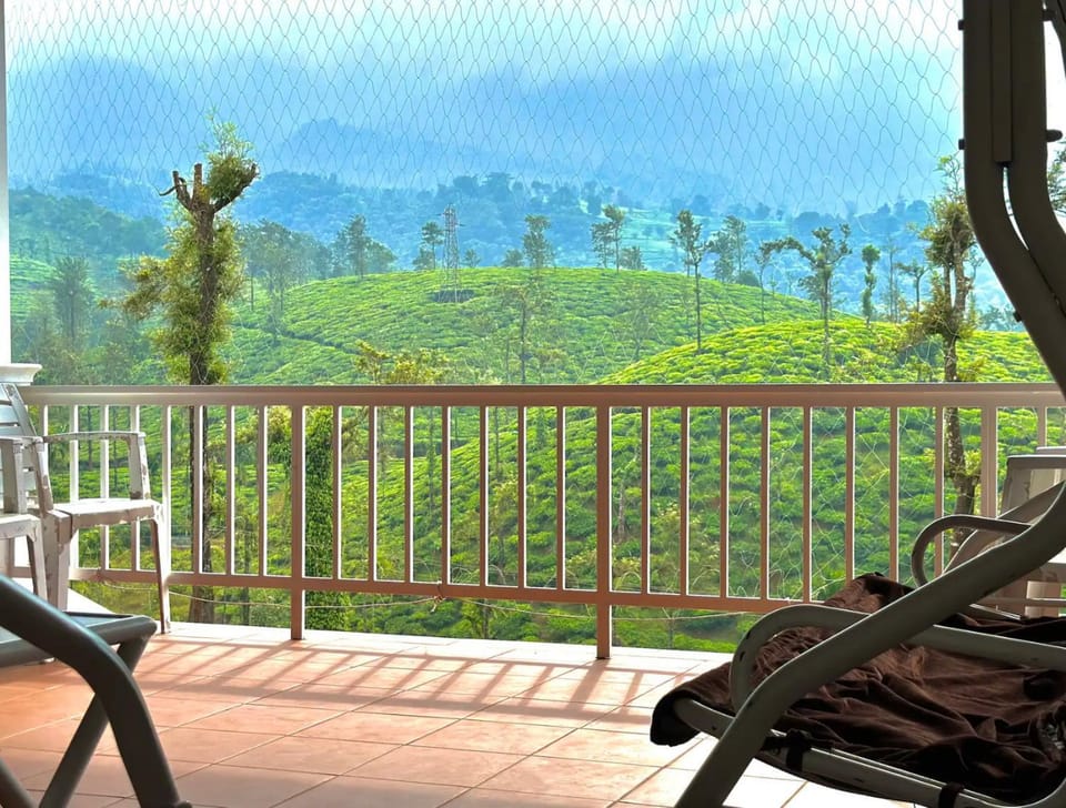 Spring, Day, Natural landscape, View (from property/room), Balcony/Terrace, Mountain view