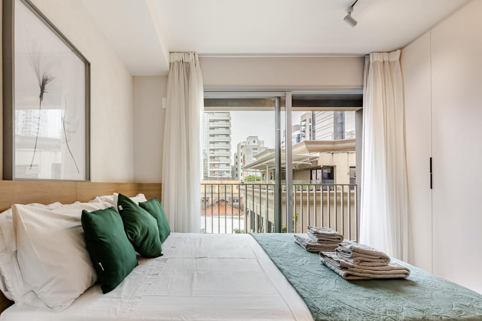 Refúgio Moderno e Aconchegante em Pinheiros Apartment in Sao Paulo City