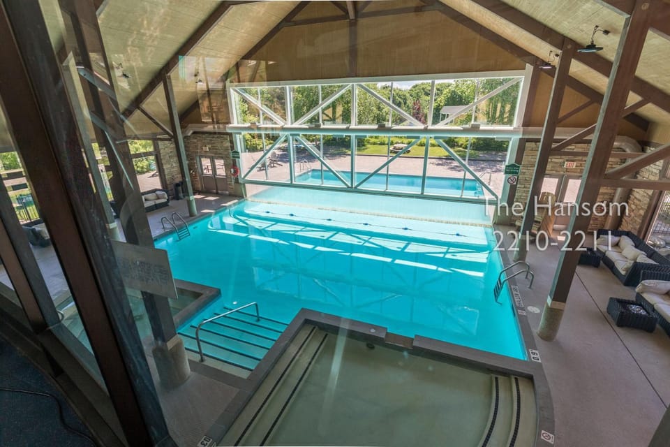 Pool view, Swimming pool, sunbed