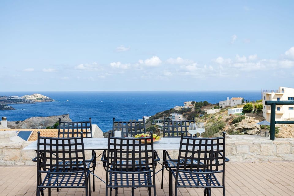 Europa Villa in Crete with Pool Amazing SeaView Villa in Crete Region