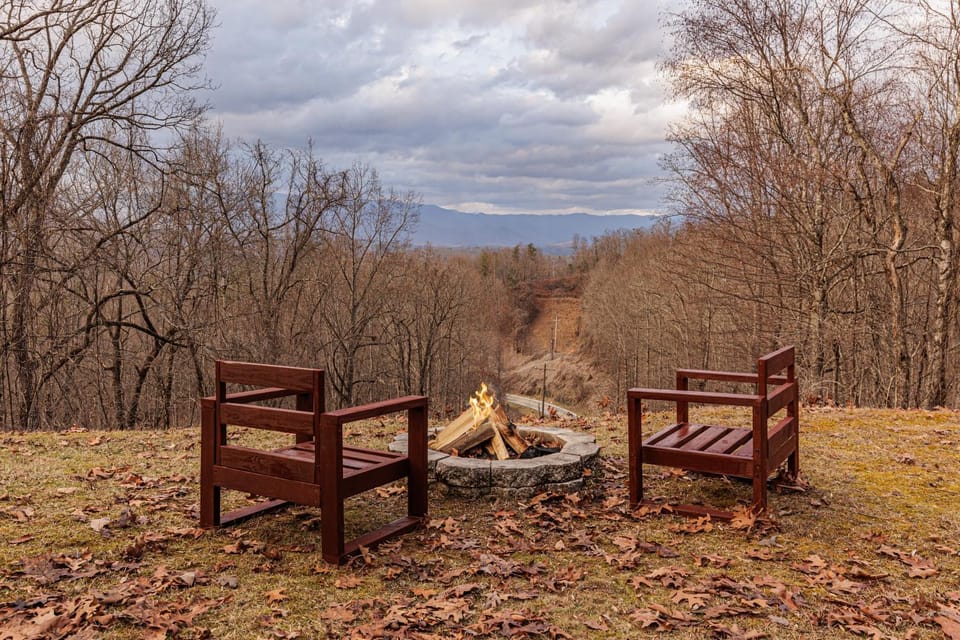 Natural landscape, fireplace