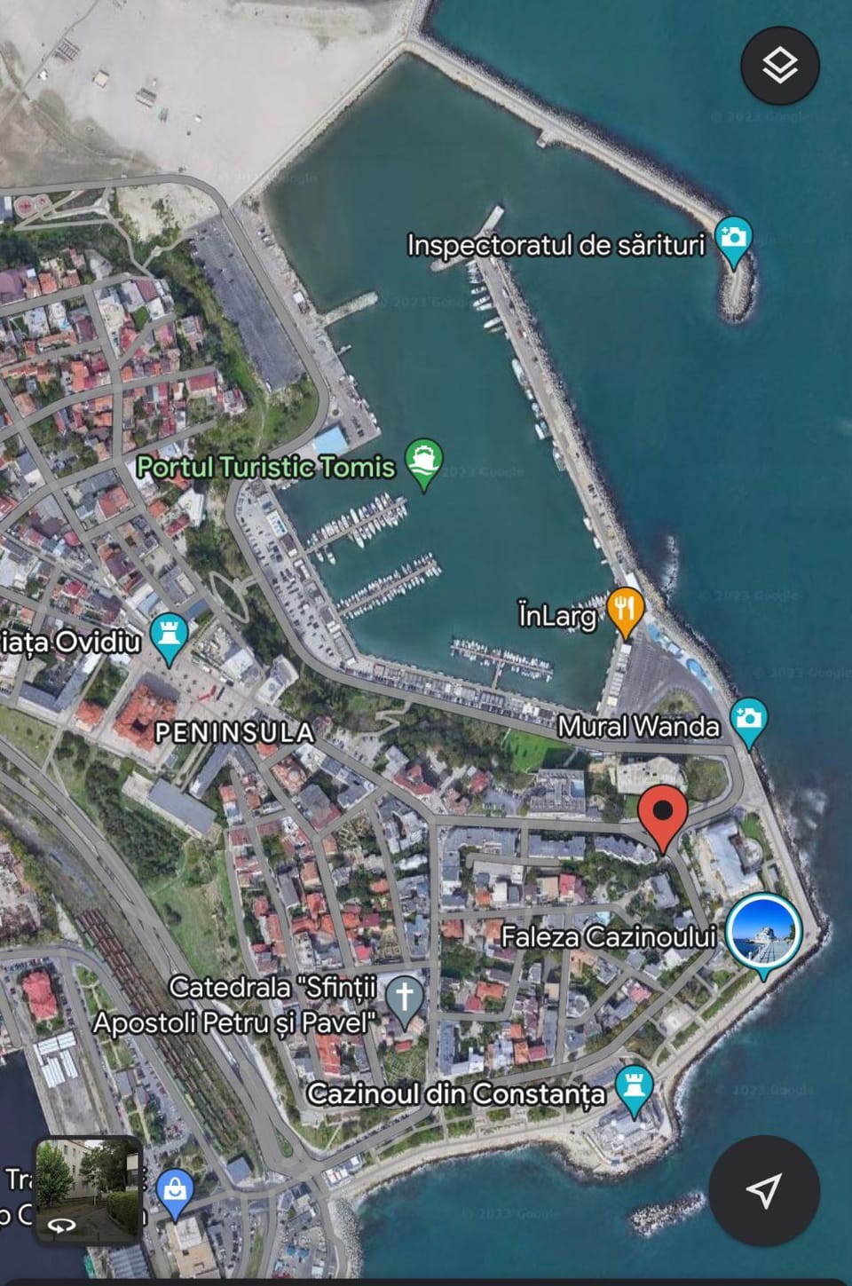 Nearby landmark