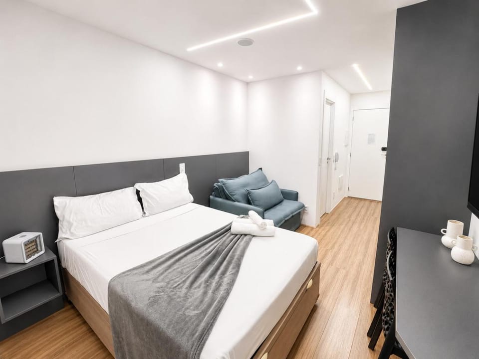 Apartamento 1117 Studio Mooca proximo ao Metro Belem Apartment in Sao Paulo City