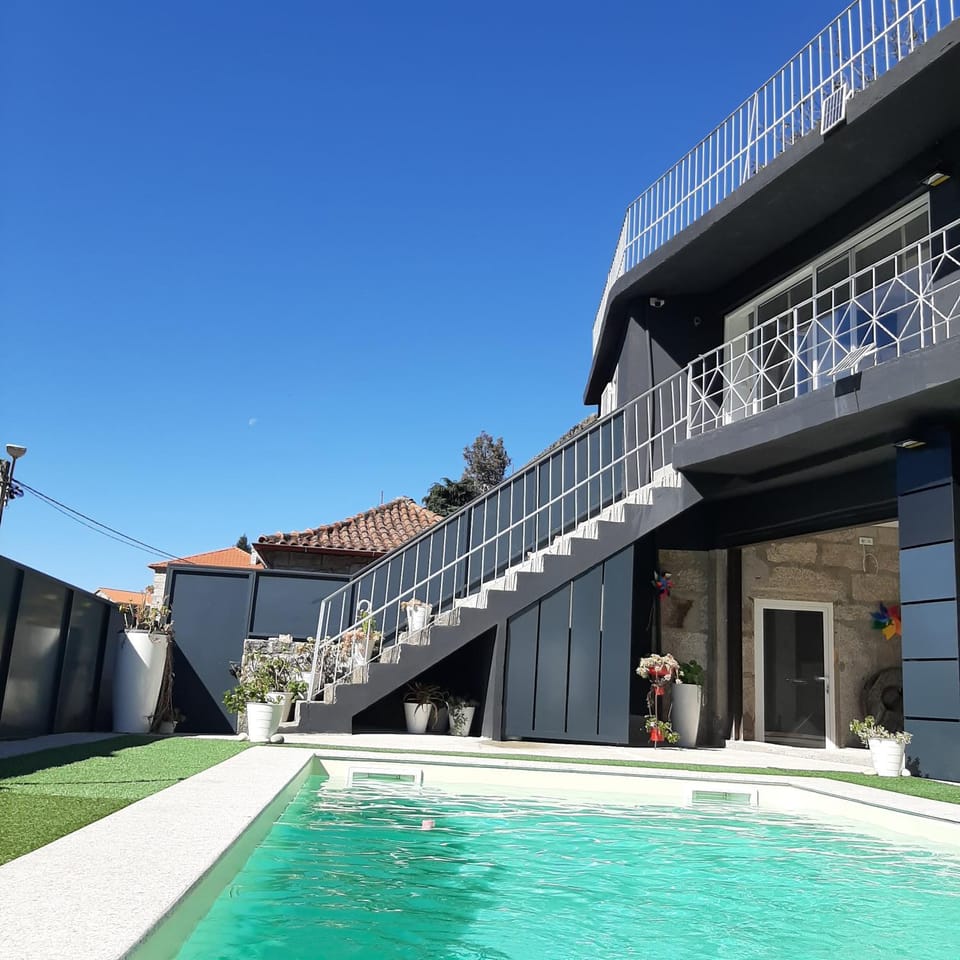 Property building, Pool view