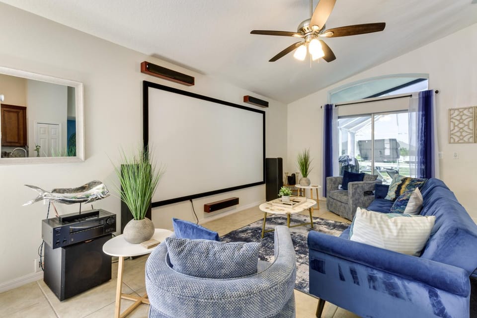 Davenport Home w/ Game Room, Home Theater, Pool House in Osceola County