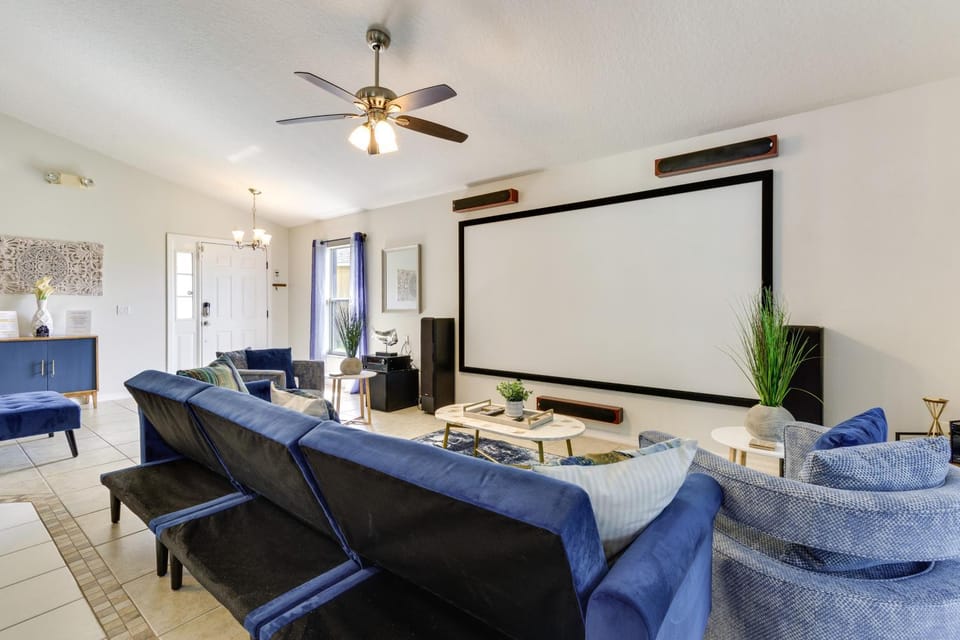 Davenport Home w/ Game Room, Home Theater, Pool House in Osceola County