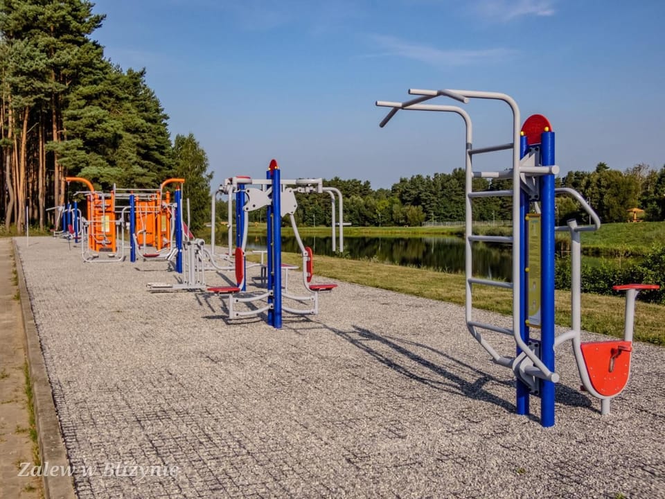 Domki Letniskowe oraz Chata Grillowa " Nad Zalewem "Bliżyn Campground/ 
RV Resort in Poland