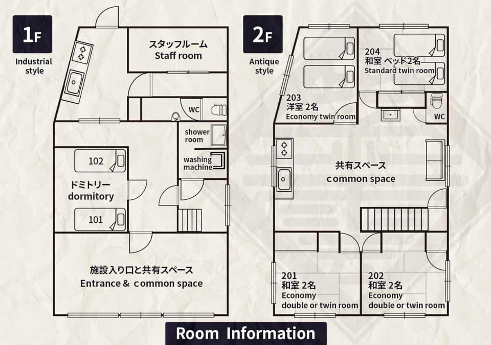 Floor plan, Text overlay