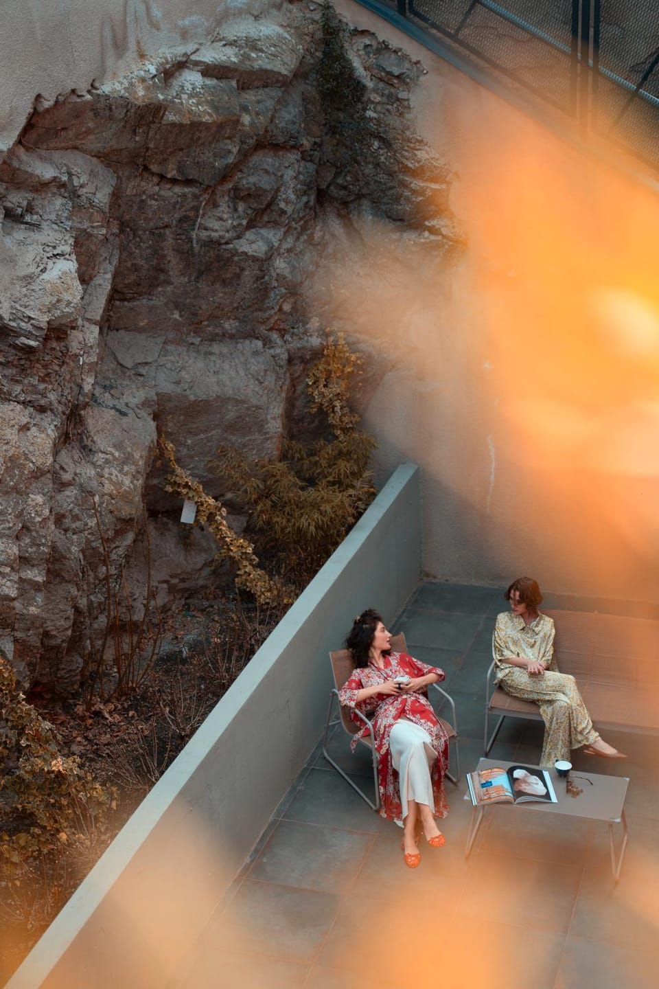Spring, Day, People, Balcony/Terrace, group of guests