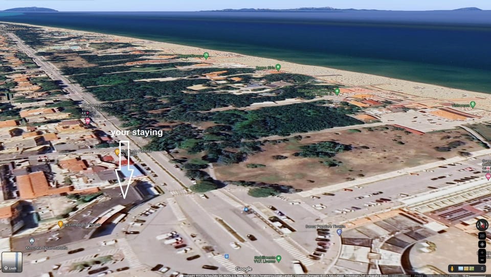 Nearby landmark, Bird's eye view, Beach